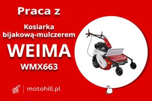 Работа с косилкой-мульчером Weima WMX663!