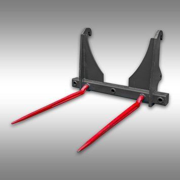 Bale spear for farm loader Jansen HL-500E, Wheel loader, Skid steer loader, Farm tracto HL500E