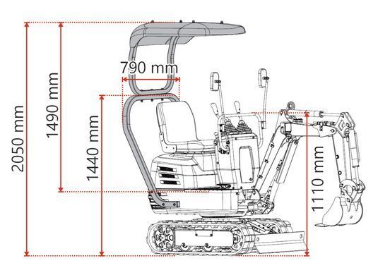 Дополнительная крыша для JANSEN MB-500 MB500
