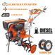 RURIS DIESEL 1001KSD two wheel tractor