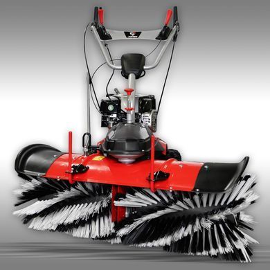 Zamiatarka Jansen MKB-500BS, Silnik B&S 750EX, + Pług śnieżny + Pojemnik MKB500BS