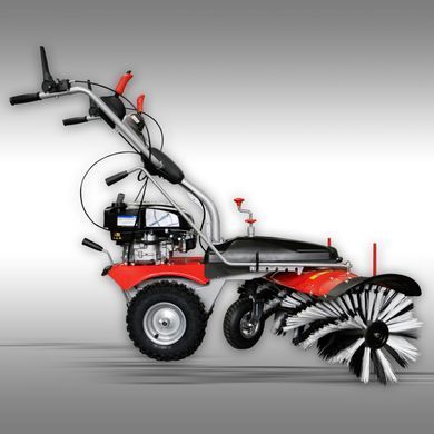 Zamiatarka Jansen MKB-500BS, Silnik B&S 750EX, + Pług śnieżny + Pojemnik MKB500BS