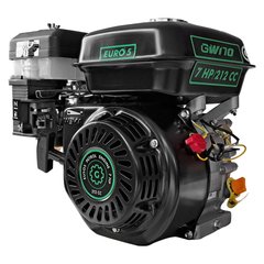 Бензиновий двигун Grünwelt GW170F-T 20мм шліцевий