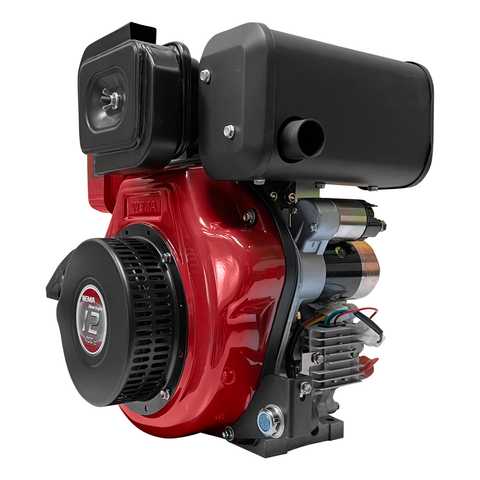 Dieselmotor Motor Standmotor E-Start 498cc 12PS Diesel Motor Welle